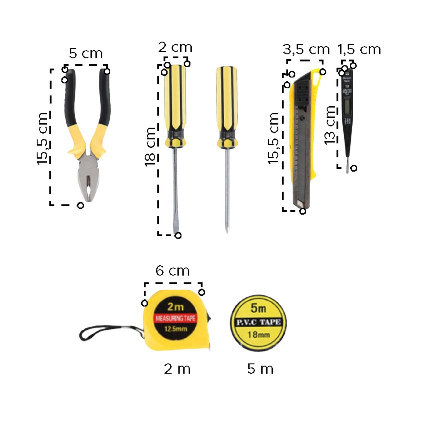 Set Herramientas Multifunción