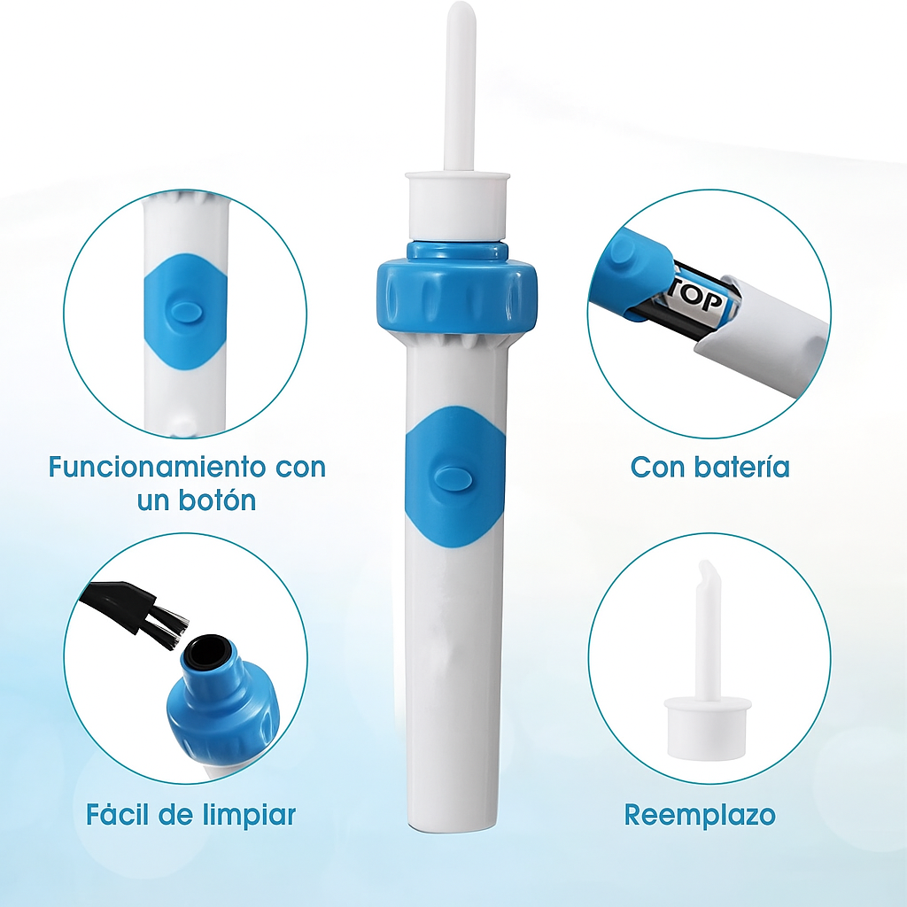 Limpiador eléctrico de oídos