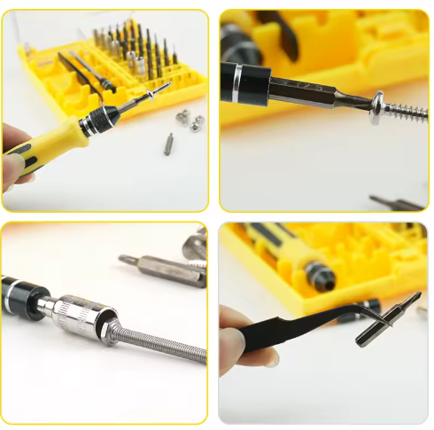 Set Destornilladores 45 en 1