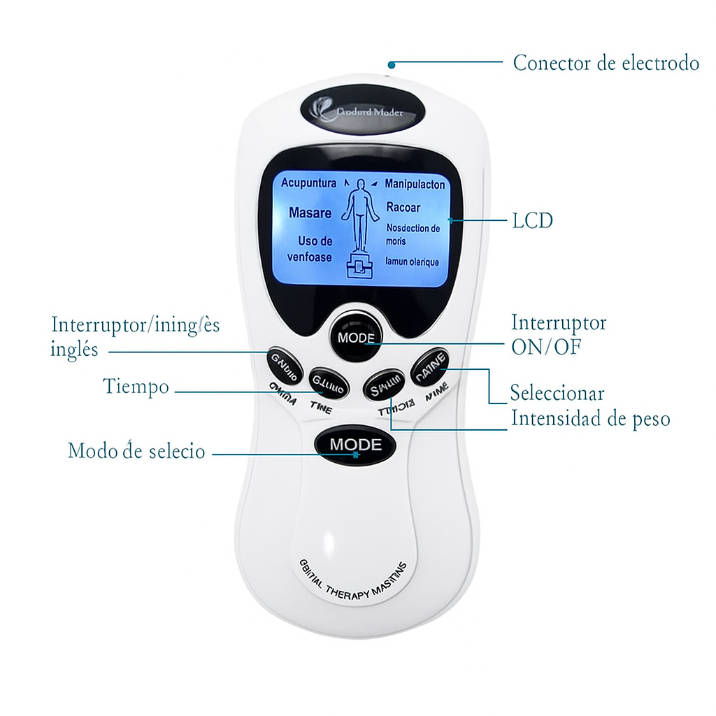 Masajeador Muscular Gimnasia Pasiva