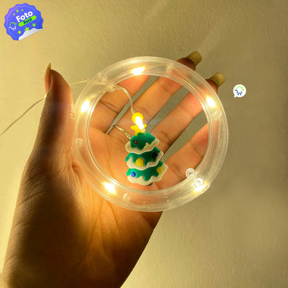 Cortina Intercalada Navidad 3 mts