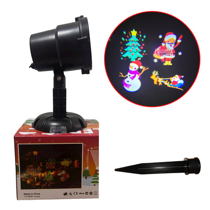 Proyector LED Figuras Navideñas