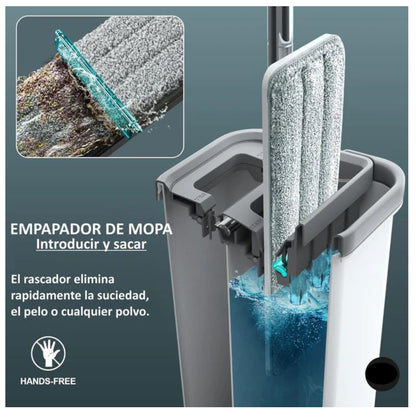 Trapero Mopa Plano Con Balde