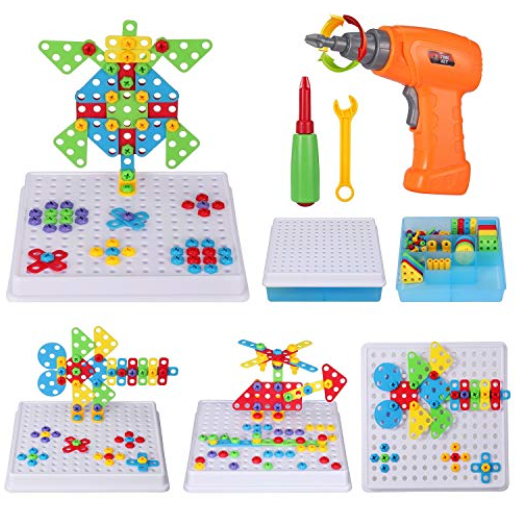 Taladro 3D Para Niños 4 En 1