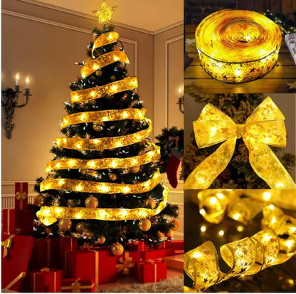 Cinta De Luz Mágica Navideña