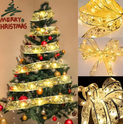 Cinta De Luz Mágica Navideña