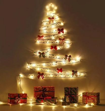 Cinta De Luz Mágica Navideña