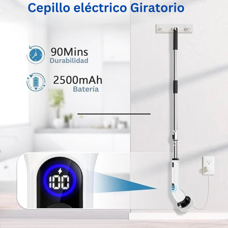 NUEVO CEPILLO ELECTRICO DE LIMPIEZA 9 EN 1