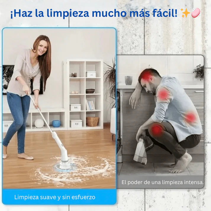 NUEVO CEPILLO ELECTRICO DE LIMPIEZA 9 EN 1