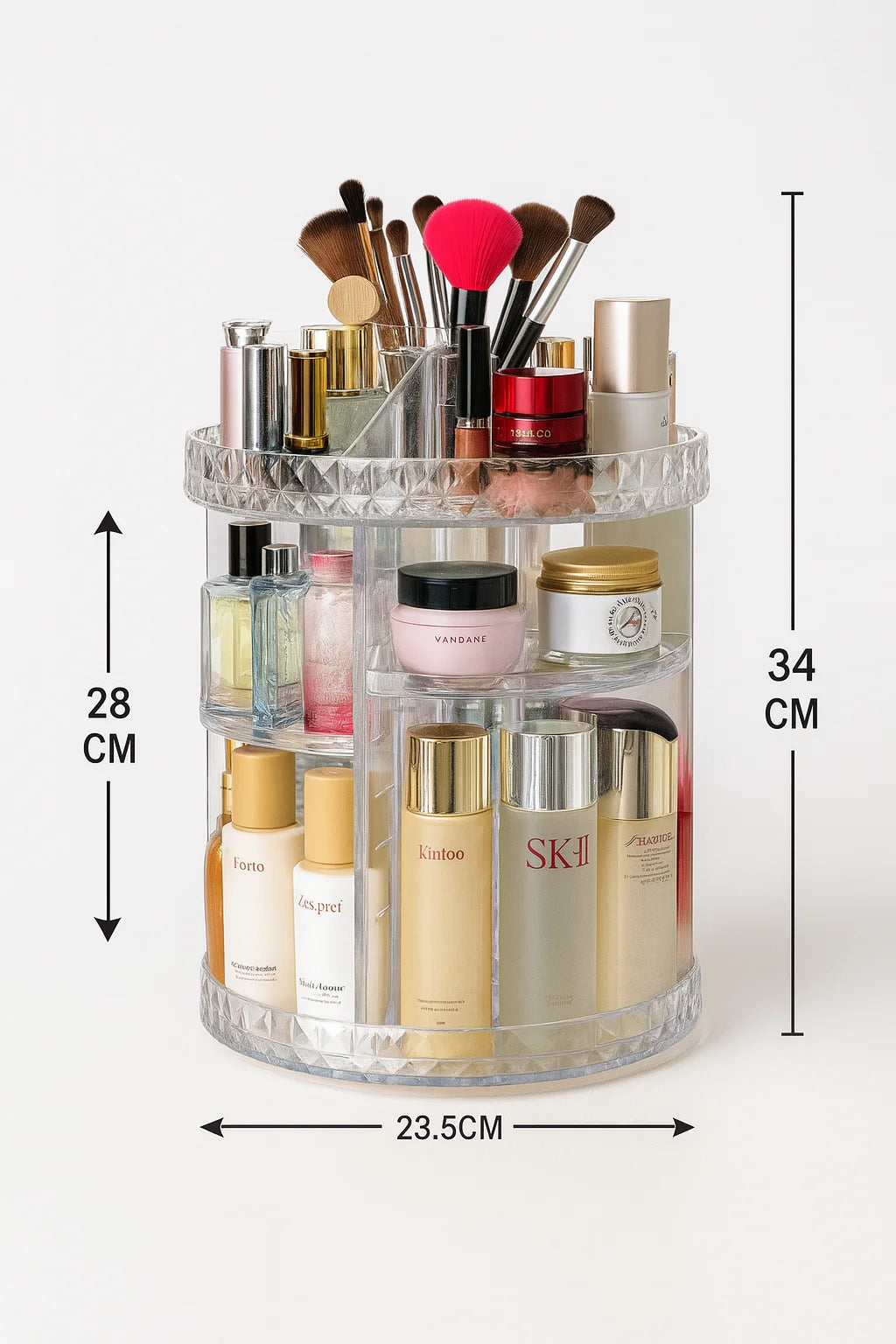 Organizador de Maquillaje Giratorio